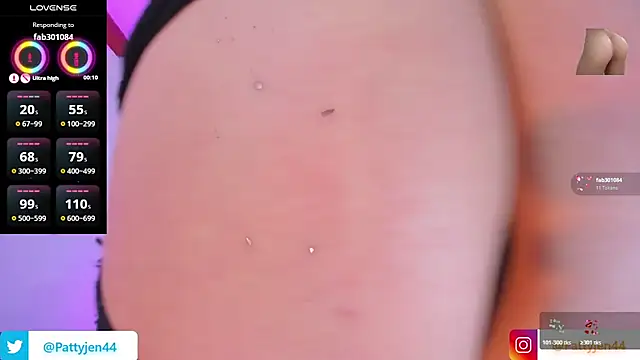 Snapshot of pattyjenkinss chatting on 1, 6, 2026 pattyjenkinss online show from 1, 6, 2026