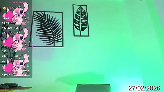 Ashly Luxx online show from 27, 2, 2026