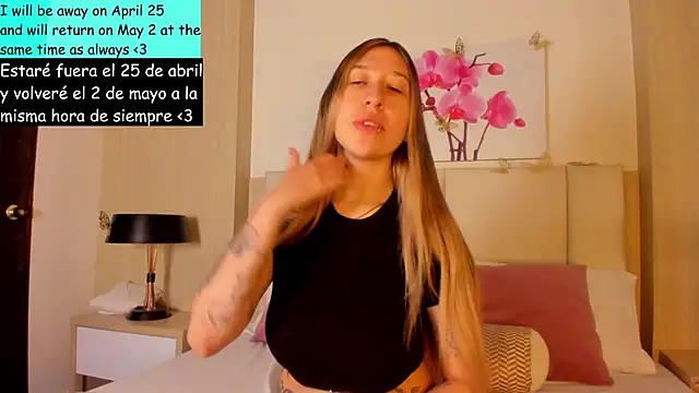 Snapshot of AmberVegaa chatting on 17, 4, 2026 AmberVegaa online show from 17, 4, 2026