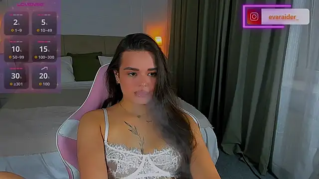 Snapshot of EvaRaider chatting on 25, 7, 2026 EvaRaider online show from 25, 7, 2026