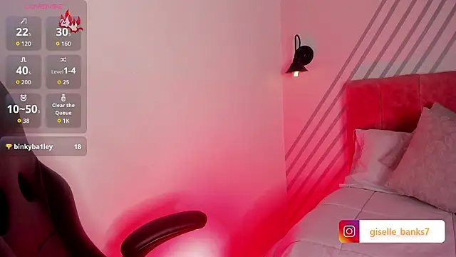 Giselle Banks  online show from 27, 3, 2026