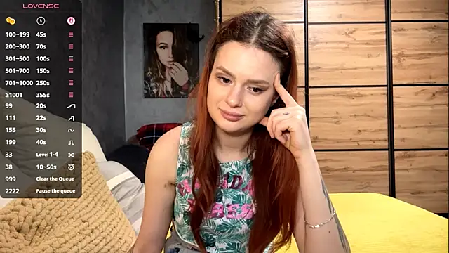 FoxyEmma online show from 13, 5, 2026