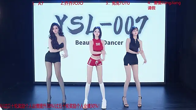 Snapshot of YSL-007 chatting on 6, 6, 2026 YSL-007 online show from 6, 6, 2026