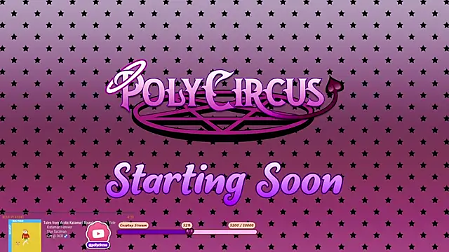 PolyCircus online show from 21, 4, 2026