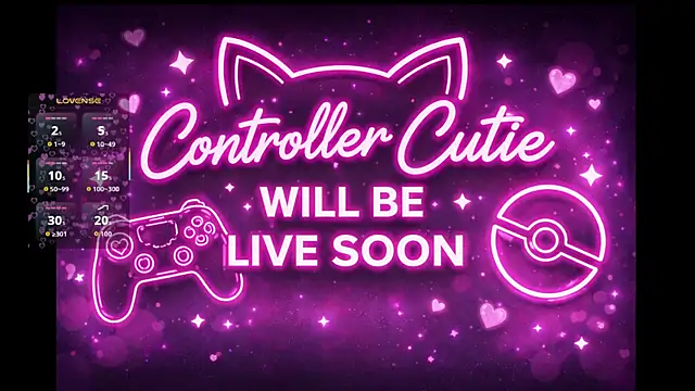 Snapshot of Controllercutie chatting on 26, 6, 2026 Controllercutie online show from 26, 6, 2026