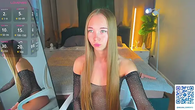 Milana Sorrento online show from 3, 6, 2026