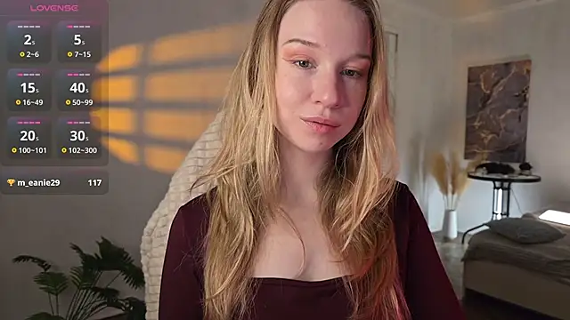 Eve Sin online show from 31, 5, 2026