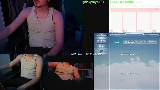 BigDickPlaya101 online show from 11, 6, 2026