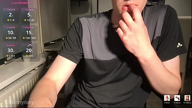 Snapshot of Skinnyrisky chatting on 5, 7, 2026 Skinnyrisky online show from 5, 7, 2026
