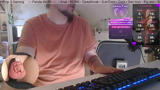 Snapshot of Panda-WolfX chatting on 7, 7, 2026 Panda-WolfX online show from 7, 7, 2026