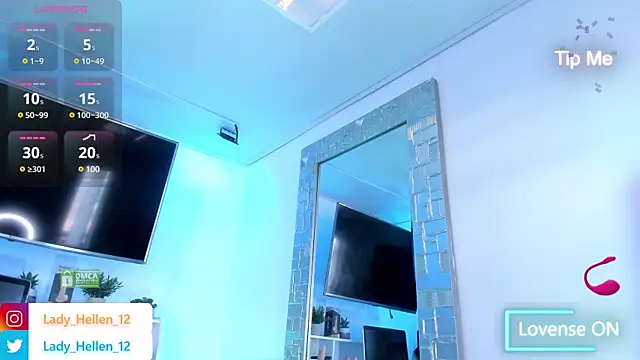 LADY HELLEN online show from 10, 3, 2025