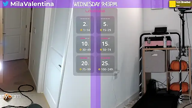 MilaValentina online show from 6, 2, 2025