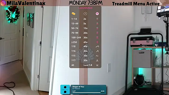 MilaValentina online show from 2, 12, 2025