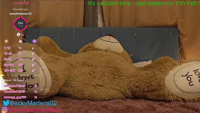 BeckyMartens online show from 25, 1, 2025