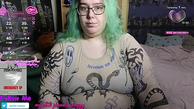 JannetPie online show from 30, 11, 2025