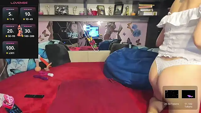 FoxyDom699 online show from 12, 2, 2025