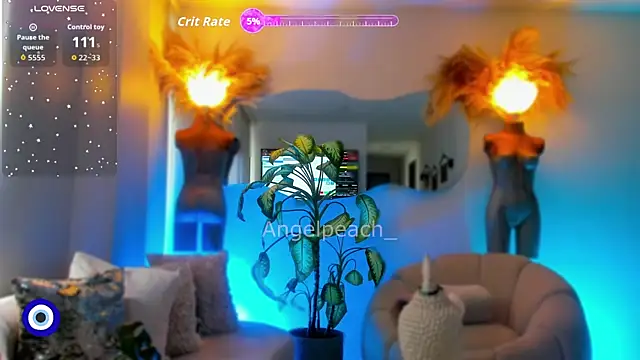 Angel Peach online show from 19, 12, 2025