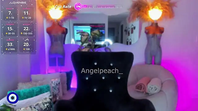 Angel Peach online show from 7, 1, 2026