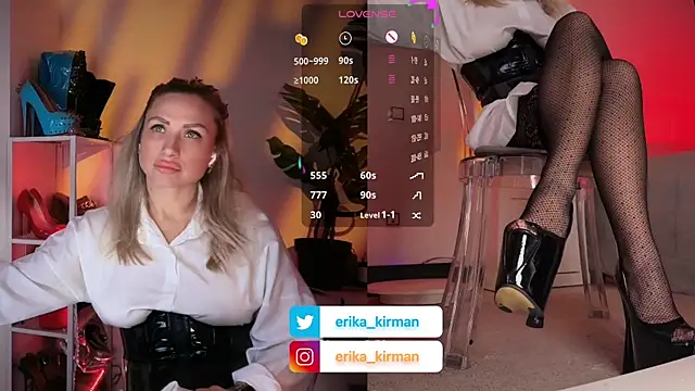 Snapshot of Erika_Kirman chatting on 26, 3, 2026 Erika Kirman online show from 26, 3, 2026