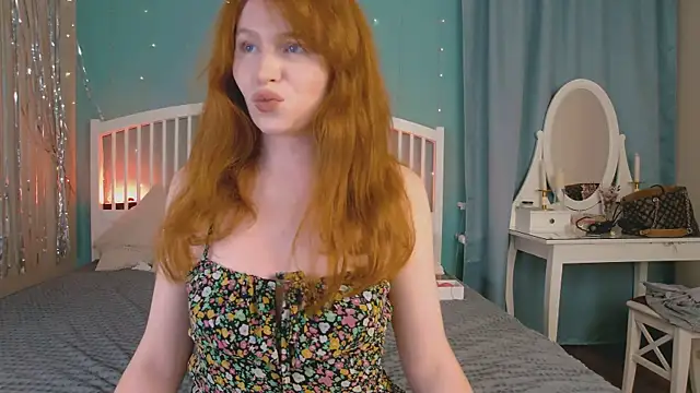 Snapshot of GingerArin chatting on 4, 7, 2026 GingerArin online show from 4, 7, 2026