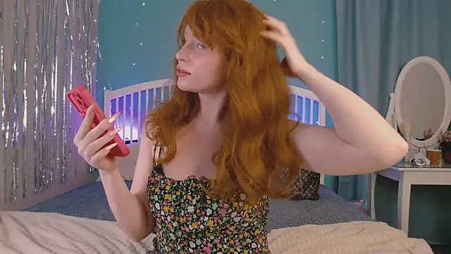 Snapshot of GingerArin chatting on 6, 7, 2026 GingerArin online show from 6, 7, 2026