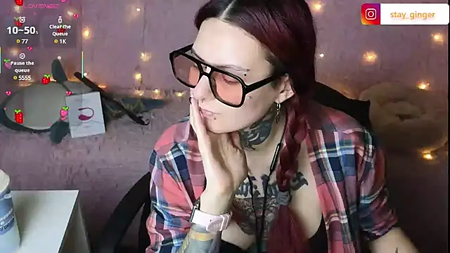 Ginger Stay online show from 10, 2, 2025