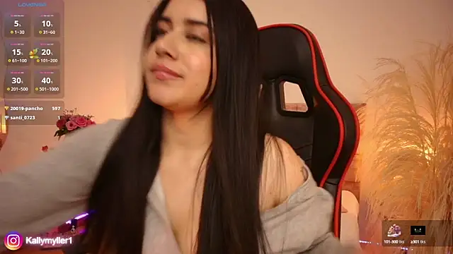 KallyMyller1 online show from 4, 1, 2025