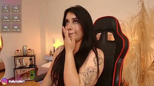 KallyMyller1 online show from 26, 1, 2025