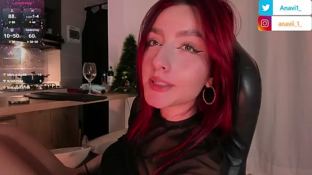 Snapshot of Anavi_ chatting on 10, 12, 2024 Anavi online show from 10, 12, 2024