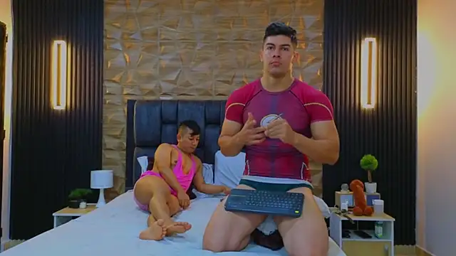 Snapshot of FelipeAndMarcello3 chatting on 26, 2, 2025 FelipeAndMarcello3 online show from 26, 2, 2025