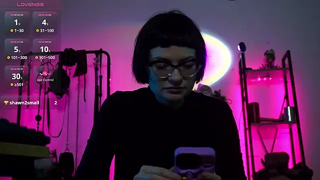 CyberXGoddess online show from 15, 12, 2025