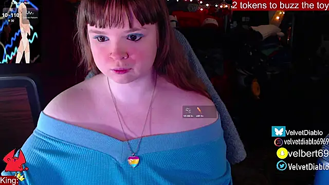 VelvetDiablo online show from 8, 1, 2025