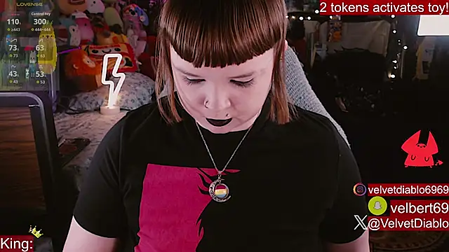 VelvetDiablo online show from 14, 4, 2026