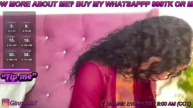 Snapshot of GinnaBolton chatting on 15, 1, 2025 GinnaBolton online show from 15, 1, 2025