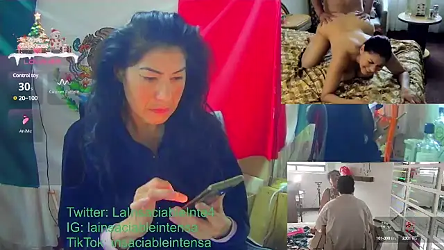 LaInsaciableIntensa online show from 5, 2, 2025