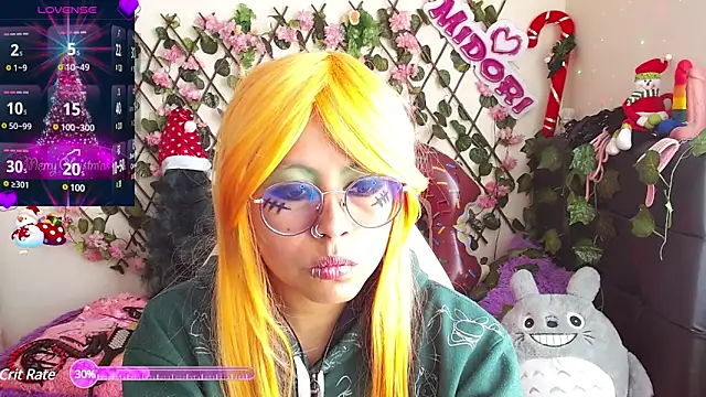 Snapshot of MidoriQuiinn chatting on 11, 12, 2024 MidoriQuiinn online show from 11, 12, 2024