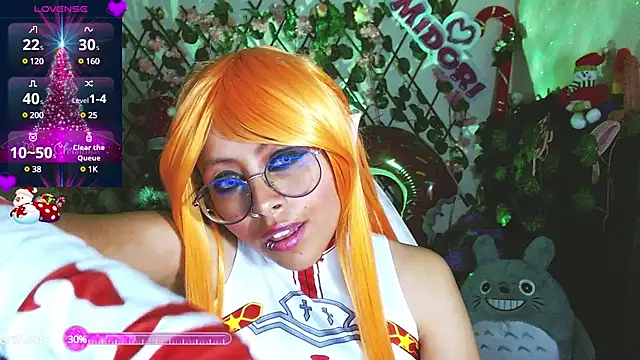 Snapshot of MidoriQuiinn chatting on 13, 12, 2024 MidoriQuiinn online show from 13, 12, 2024