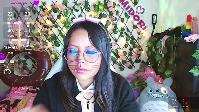 Snapshot of MidoriQuiinn chatting on 28, 1, 2025 MidoriQuiinn online show from 28, 1, 2025