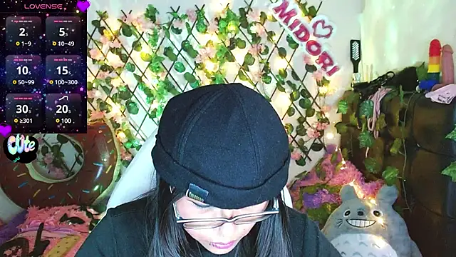 Snapshot of MidoriQuiinn chatting on 1, 2, 2025 MidoriQuiinn online show from 1, 2, 2025