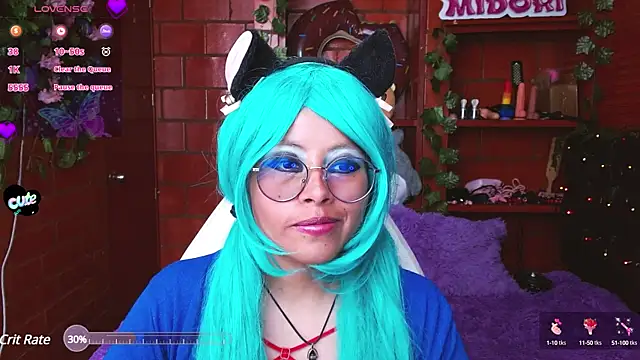 Snapshot of MidoriQuiinn chatting on 11, 3, 2025 MidoriQuiinn online show from 11, 3, 2025