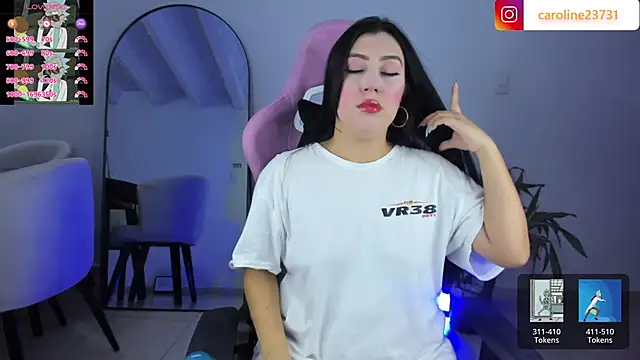 caroline23 x online show from 19, 2, 2025
