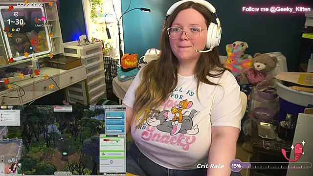 Snapshot of Geeky_Kitten chatting on 16, 10, 2025 Geeky Kitten online show from 16, 10, 2025