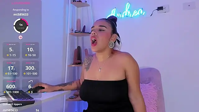 andrea lopezz  online show from 11, 2, 2025