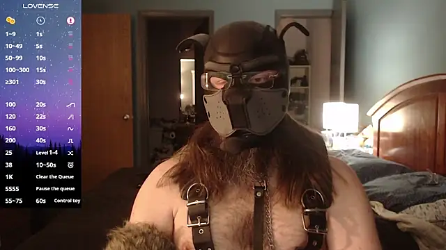 kinkywolf429 online show from 29, 1, 2025