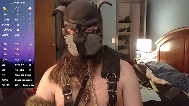 kinkywolf429 online show from 27, 2, 2025