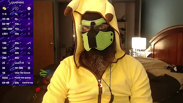 kinkywolf429 online show from 31, 10, 2025