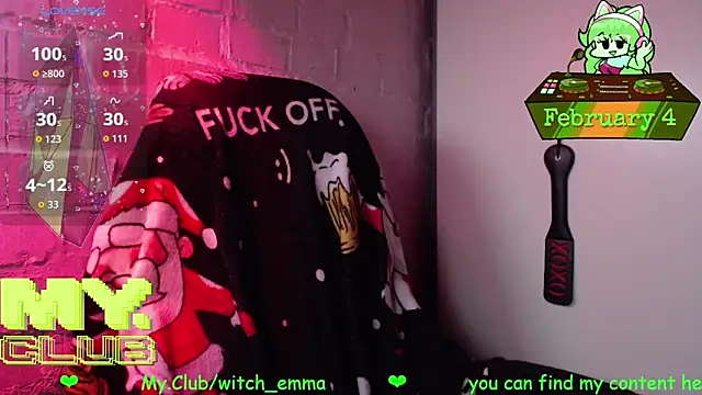 Witch Emma online show from 4, 2, 2026