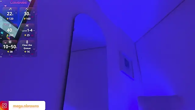 Snapshot of Megan_browns1 chatting on 25, 2, 2025 Megan browns1 online show from 25, 2, 2025