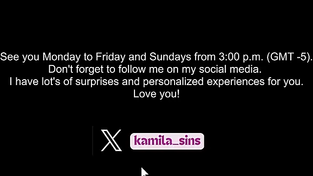 Snapshot of kamila_sins chatting on 13, 2, 2025 kamila sins online show from 13, 2, 2025