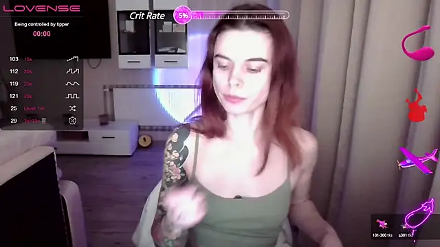 RinaDevil online show from 3, 1, 2025